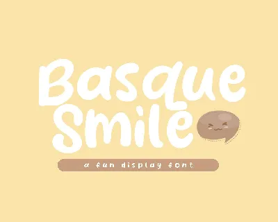 Basque Smile font