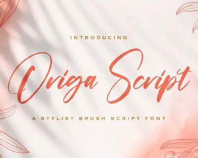 Origa Script font