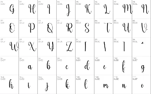 Marline font