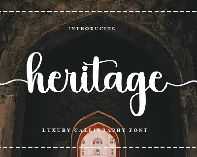 Heritage font