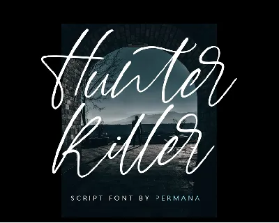 Hunter Killer font