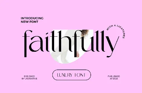 Faithfully font