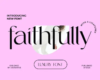 Faithfully font