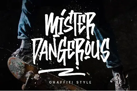 Mister Dangerous font