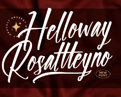 Helloway Rosaltteyno font