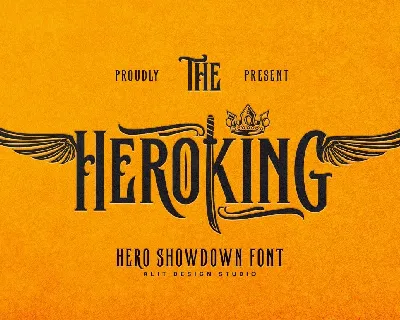 HeroKing font