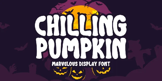 Chilling Pumpkin font