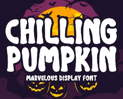 Chilling Pumpkin font