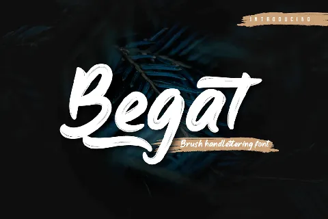 Begat font