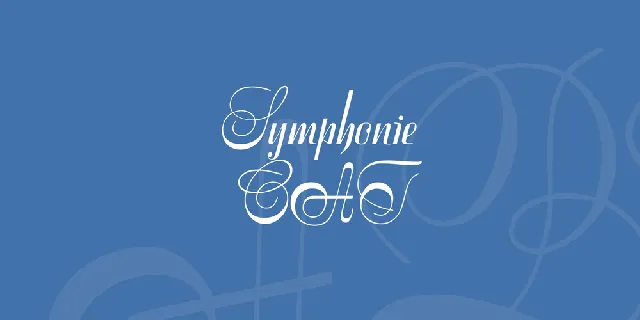 Symphonie CAT font