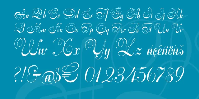 Symphonie CAT font