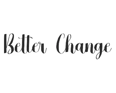 Better Change font
