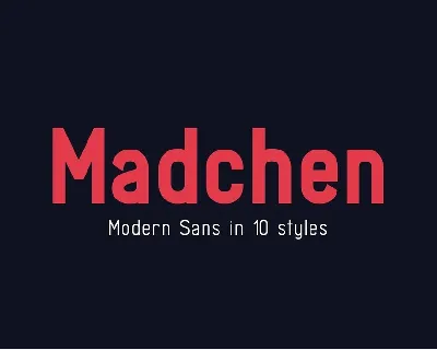 Madchen font