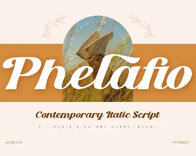 Phelafio font