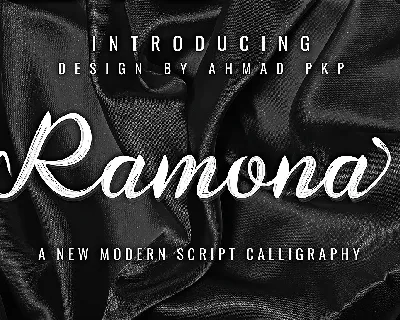 Ramona font