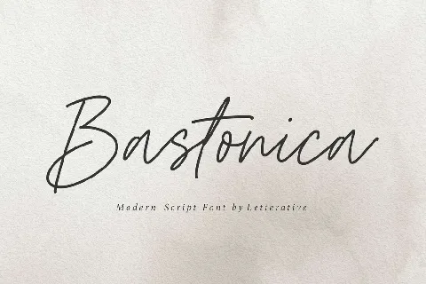 Bastonica font