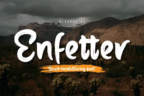 Enfetter font