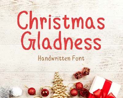 Christmas Gladness font