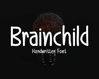 Brainchild font