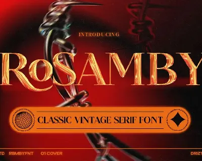 Rosamby font