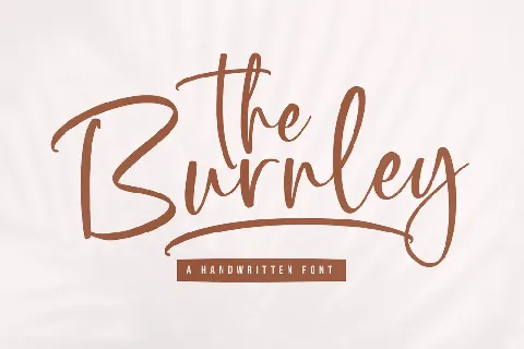 The Burnley font