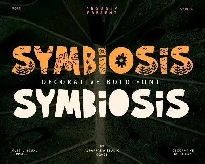 Symbiosis font