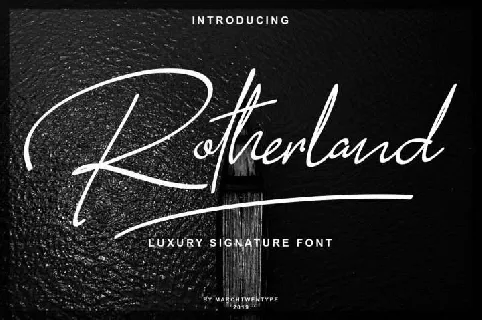 Rotherland font