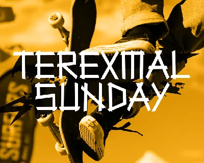 TEREXMAL SUNDAY font