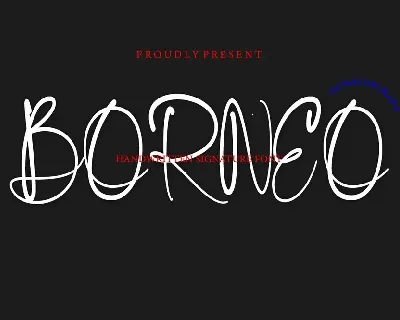 Borneo font