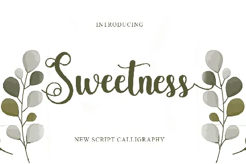 Sweetness font