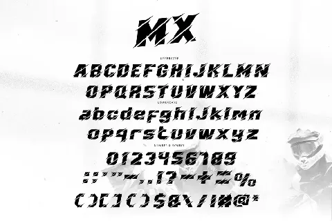 MX font