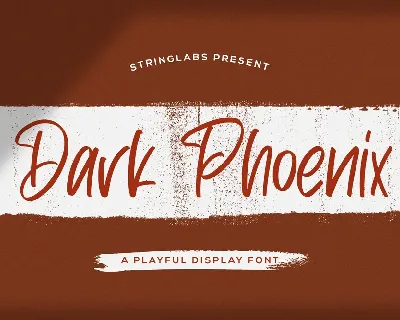 Dark Phoenix font