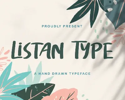 Listan Type font