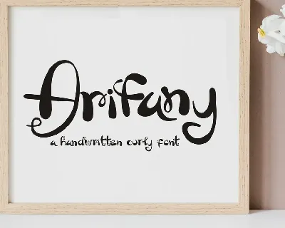 Arifany font