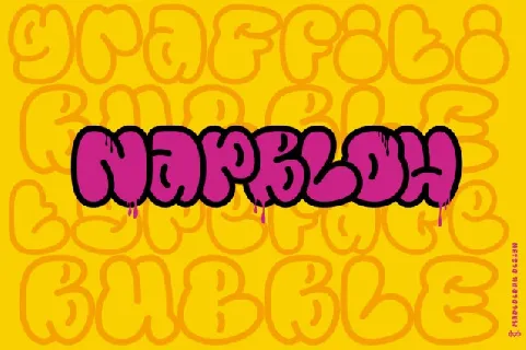 Napblow Graffiti font