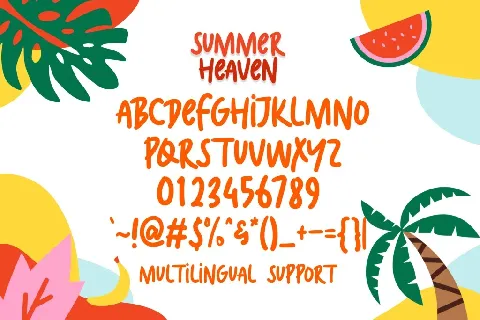 Summer Heaven font