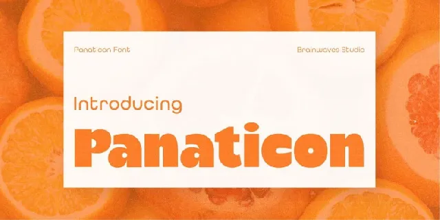 Panaticon font