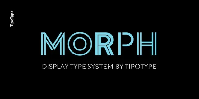 Morph Family font