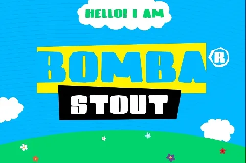 Bomba Stout Free font