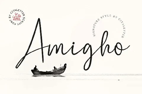 Amigho font