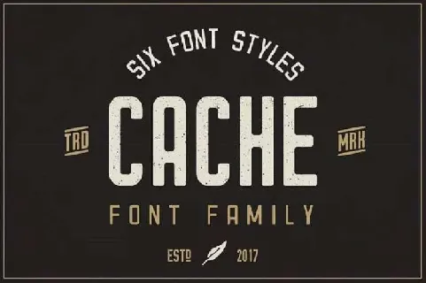 Cache font