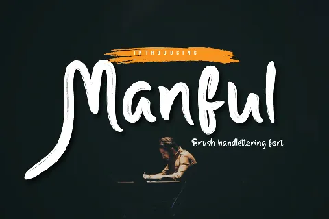 Manful font