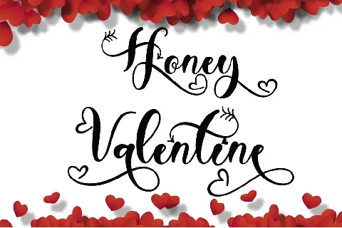 Honey Valentine font