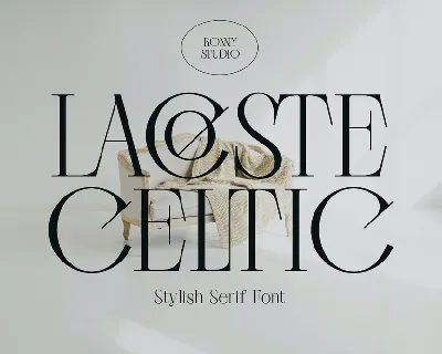 Lacoste Celtic font