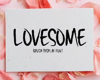 Lovesome font