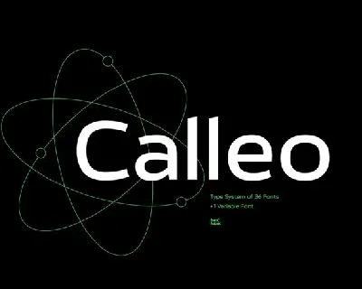 Calleo Family font