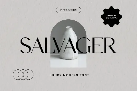 Salvager font