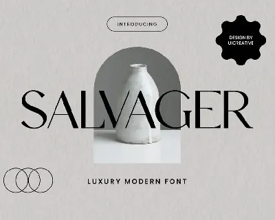 Salvager font