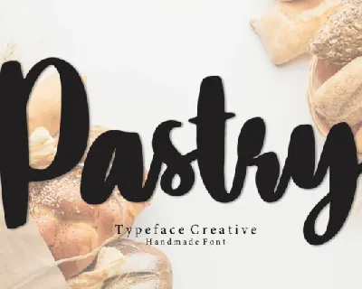 Pastry Script Typeface font