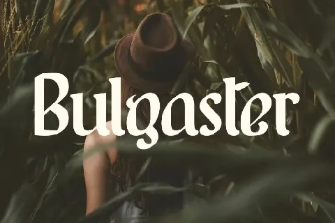 BulgasterDemo font